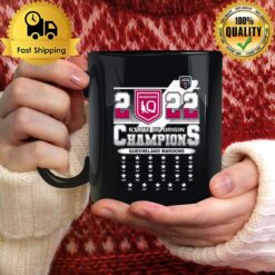 Queensland Maroons 2022 State Of Origin Champions 23X Champions Mug