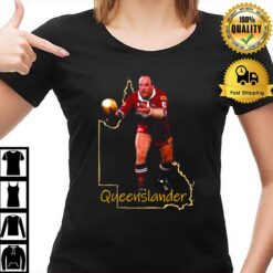 Queenslander Rugby Player T-Shirt