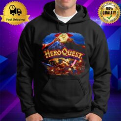 Quest Of Heroes Distressed Hoodie