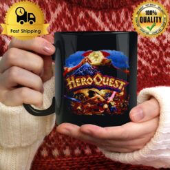 Quest Of Heroes Distressed Mug