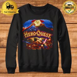 Quest Of Heroes Distressed Sweatshirt