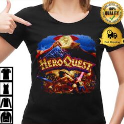 Quest Of Heroes Distressed T-Shirt