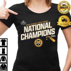Quinnipiac Bobcats 2023 National Champions T-Shirt