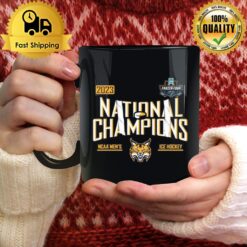 Quinnipiac Bobcats 2023 Ncaa Men'S Ice Hockey National Champions Lace Up Mug