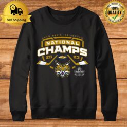 Quinnipiac Bobcats Ncaa Men'S Ice Hockey National Champions 2023 Sweatshirt