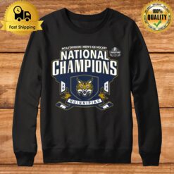 Quinnipiac University Men'S Hockey 2023 Ncaa Division I National Champions Sweatshirt