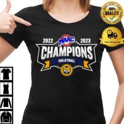 Quinnipiac Volleyball Champions 2022 2023 Maac Championship T-Shirt