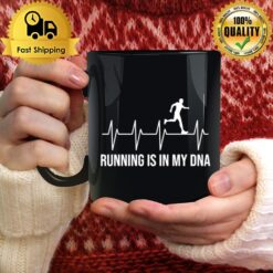 Quote Running Is In My Dna Mug