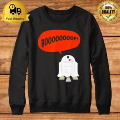 R2 D2 Ghost Halloween Costume Sweatshirt