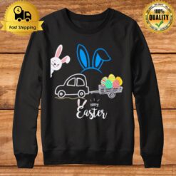 Rabbit Happy Easter Sweatshirt