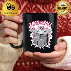 Racc And Roll Raccoon Plays Drum Mug