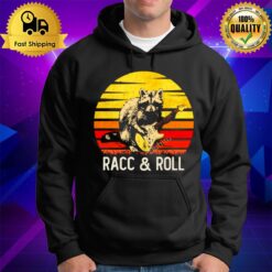 Racc And Roll Vintage Hoodie