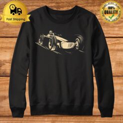 Race Car Racing Sports Auto Racer Vintage Cool Tee Sweatshirt