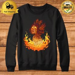 Rachel Maksy The Girl On Fire Sweatshirt