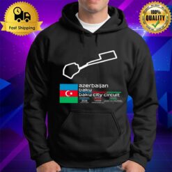 Racing Baku City Circuit F1 Records Hoodie