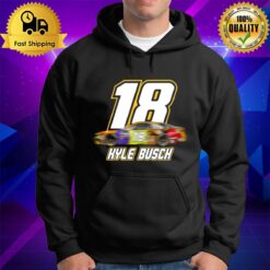 Racing Car Kyle Busch 18 Gift For Fans Hoodie