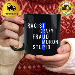 Racist Crazy Fraud Moron Stupid 2022 Mug