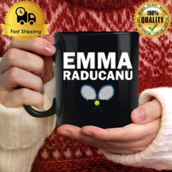 Racket And Ball Emma Raducanu No 1 Tennis Mug