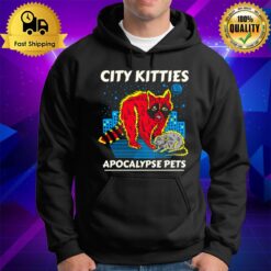 Racoon City Kitties Apocalypse Pets Hoodie