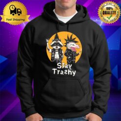 Racoon Opossum Trash Life Hoodie