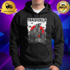 Racoon Opossum Trashzilla Racoon Hoodie