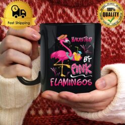 Rad Fancy Spooky Haunted By Pink Flamingo Funny Flamingo Lov Mug
