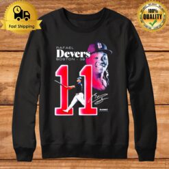 Rafael Devers Boston Red Sox 3B Signature Sweatshirt