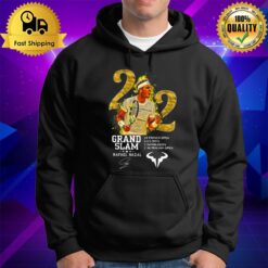 Rafael Nadal 22 Grand Slam Signature Tennis Hoodie