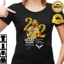 Rafael Nadal 22 Grand Slam Signature Tennis T-Shirt