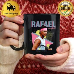 Rafael Nadal Vintage 80S Tennis Mug