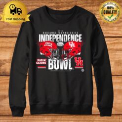 Ragin' Cajun Vs Houston 2022 Independence Bowl Matchup Sweatshirt