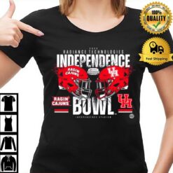 Ragin' Cajun Vs Houston 2022 Independence Bowl Matchup T-Shirt