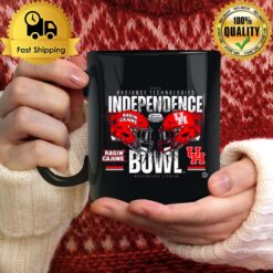 Ragin' Cajuns Vs Cougars Of Houston 2022 Radiance Technologies Independence Bowl Mug