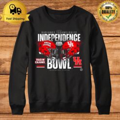 Ragin' Cajuns Vs Cougars Of Houston 2022 Radiance Technologies Independence Bowl Sweatshirt