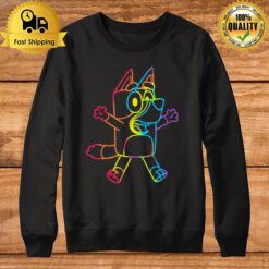 Rainbow Bluey Sweatshirt