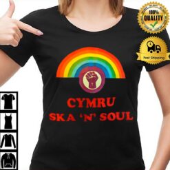 Rainbow Cymru Pride Skansoul T-Shirt