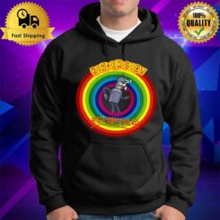 Rainbow Design Bender Robot The Futurama Hoodie