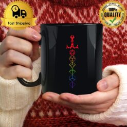 Rainbow Dice Sword Tabletop Rpg Gaming Lgbtq Pride Month Mug