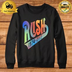 Rainbow Is Color Rush 1974 2112 Sweatshirt