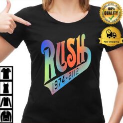 Rainbow Is Color Rush 1974 2112 T-Shirt