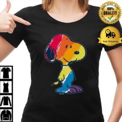 Rainbow Snoopy Peanuts T-Shirt
