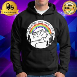 Rainbow Wander Your Own Way Hoodie