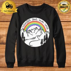 Rainbow Wander Your Own Way Sweatshirt