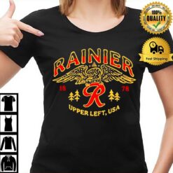 Rainier Beer Ace Upper Left Usa T-Shirt
