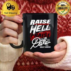 Raise Hell Praise Dale Chiffon Top Riley Green Mug