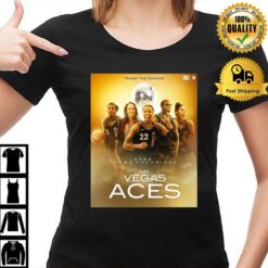 Raise The Stakes Las Vegas Aces 2022 Wnba Finals Champions T-Shirt