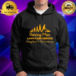 Raising Men Lawn Care Service Rmlcs Hoodie