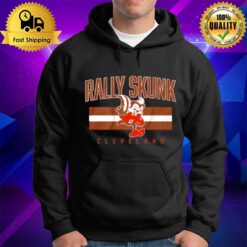 Rally Skunk Cleveland Football Masco Hoodie