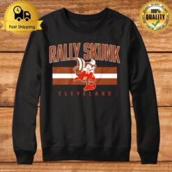 Rally Skunk Cleveland Football Masco Sweatshirt