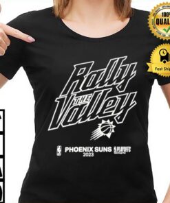 Rally The Valley Phoenix Suns 2023 NBA Playoffs Roster Shirt